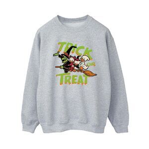 DuckTales Womens/Ladies Trick Or Treat Sweatshirt / Sports Gray